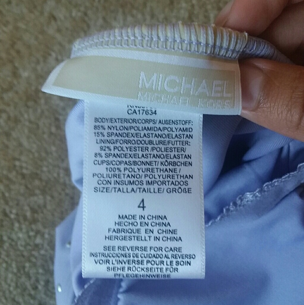 NWOT MMK One Piece Choker Swimsuit - Picture 7 of 8